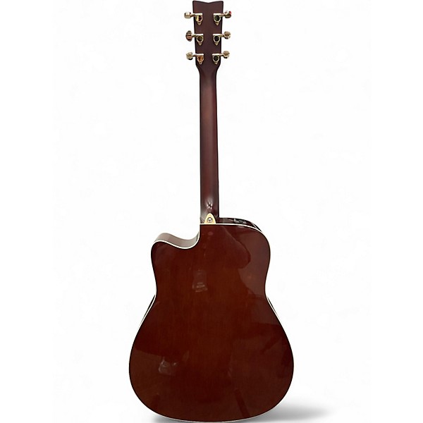 Used Yamaha FX335C Tobacco Sunburst Acoustic Electric Guitar