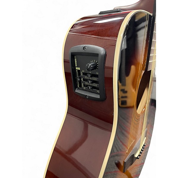 Used Yamaha FX335C Tobacco Sunburst Acoustic Electric Guitar