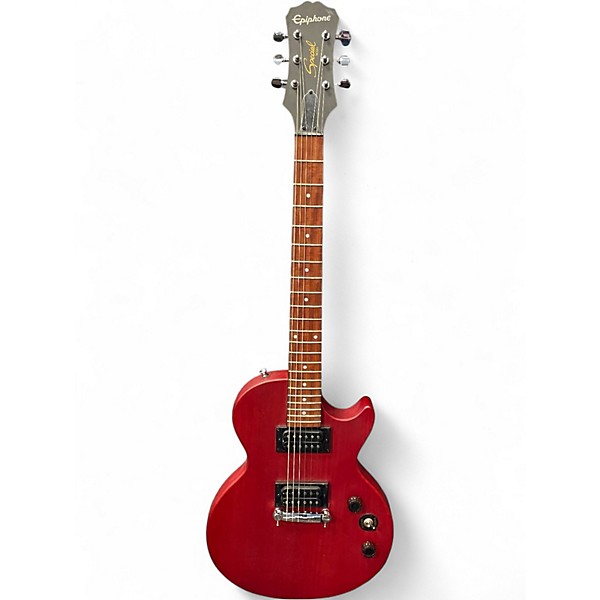 Used Epiphone Les Paul 100 Bolt On Red Solid Body Electric Guitar