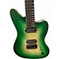 Used 2025 Balaguer GROWLER CUSTOM Trans Green Solid Body Electric Guitar