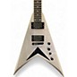 Used Kramer Dave Mustaine Vanguard Metallic Silver Solid Body Electric Guitar