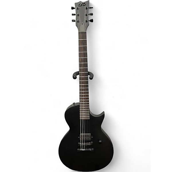 Used ESP LTD BLACK MTEAL Black Solid Body Electric Guitar