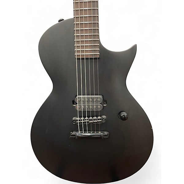 Used ESP LTD BLACK MTEAL Black Solid Body Electric Guitar