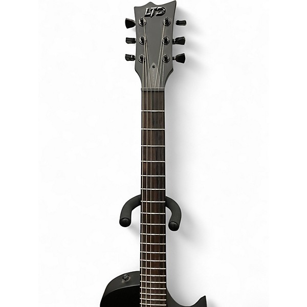 Used ESP LTD BLACK MTEAL Black Solid Body Electric Guitar