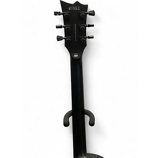 Used ESP LTD BLACK MTEAL Black Solid Body Electric Guitar