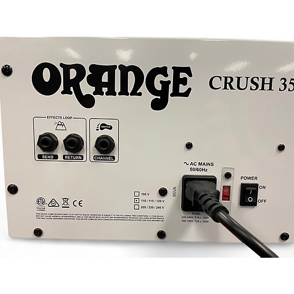 Used Orange Amplifiers Crush 35RT Guitar Combo Amp
