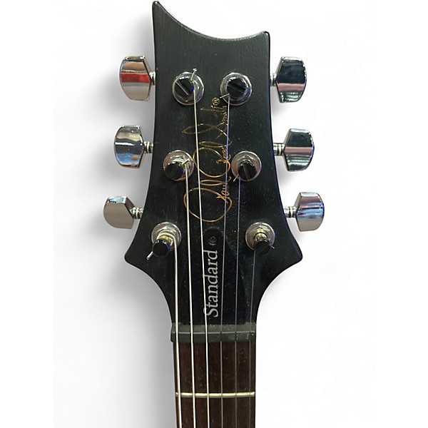 Used PRS S2 Standard 24 Satin Black Solid Body Electric Guitar