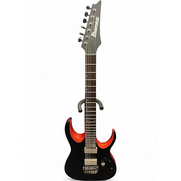 Used Ibanez Axion Label RGA61ALN Metallic Orange Solid Body Electric Guitar