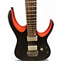 Used Ibanez Axion Label RGA61ALN Metallic Orange Solid Body Electric Guitar
