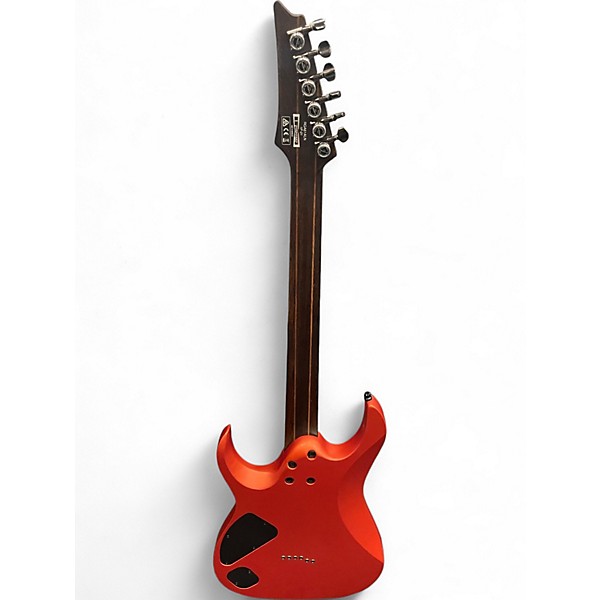 Used Ibanez Axion Label RGA61ALN Metallic Orange Solid Body Electric Guitar