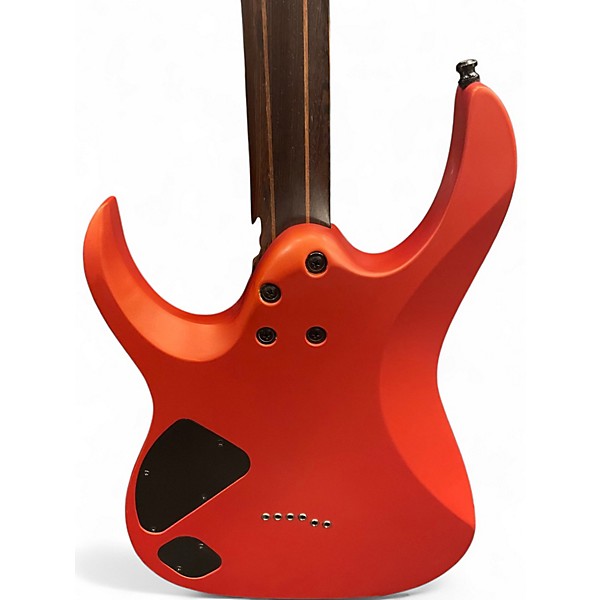 Used Ibanez Axion Label RGA61ALN Metallic Orange Solid Body Electric Guitar