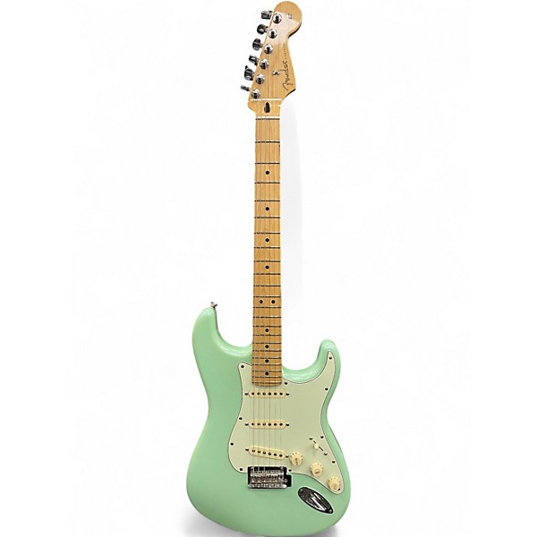Used Fender Limited Edition Player Stratocaster Seafoam Green Solid Body Electric Guitar