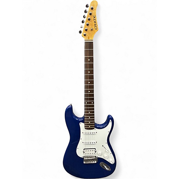 Used Crate ELG01 Blue Solid Body Electric Guitar