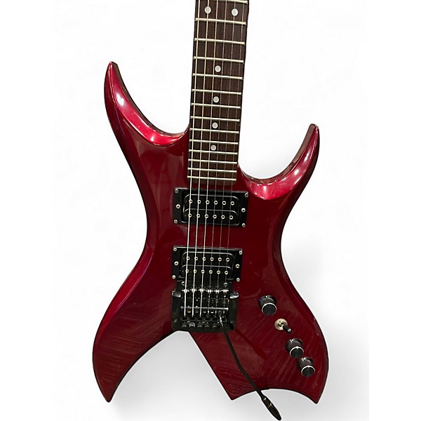 Vintage 1984 B.C. Rich MJ SERIES BICH Candy Apple Red Solid Body Electric Guitar