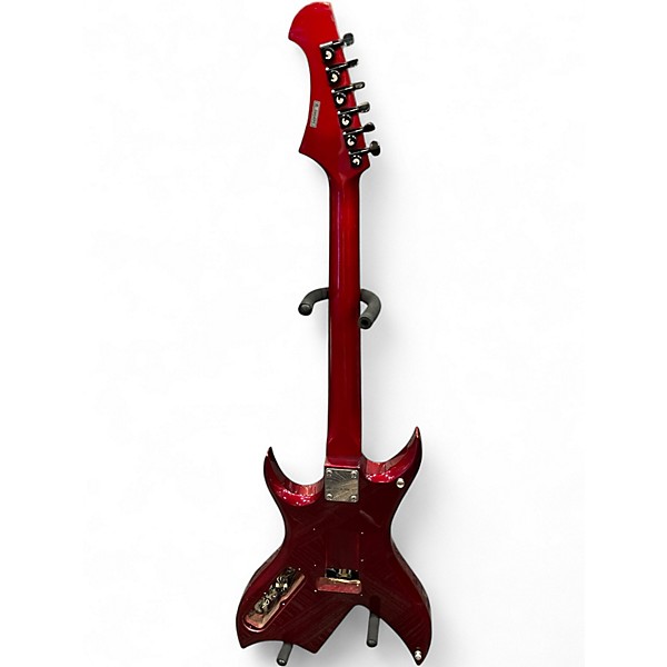 Vintage 1984 B.C. Rich MJ SERIES BICH Candy Apple Red Solid Body Electric Guitar
