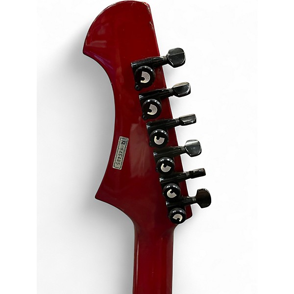 Vintage 1984 B.C. Rich MJ SERIES BICH Candy Apple Red Solid Body Electric Guitar