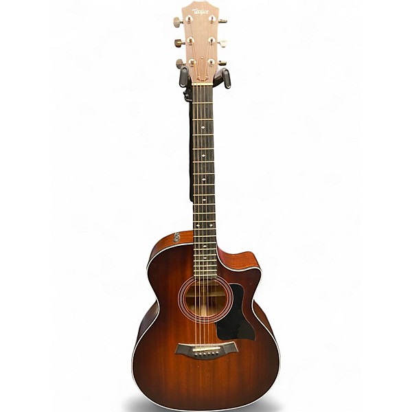 Used Taylor 324CE Tobacco Acoustic Electric Guitar