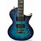 Used ESP LTD EC-1000 Blue Solid Body Electric Guitar