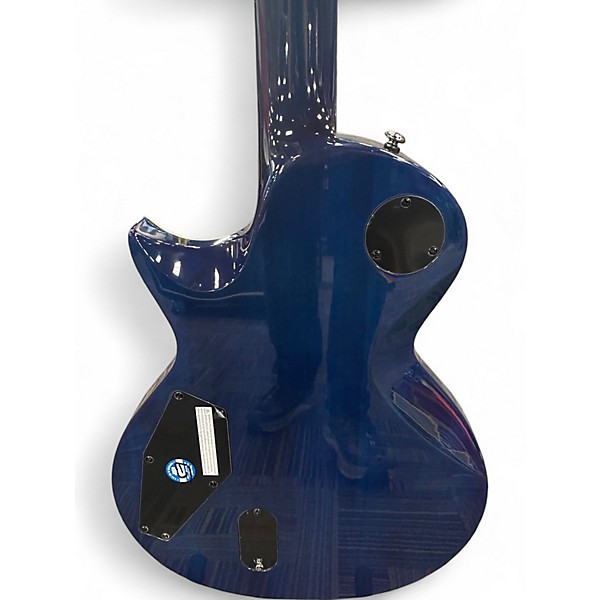 Used ESP LTD EC-1000 Blue Solid Body Electric Guitar
