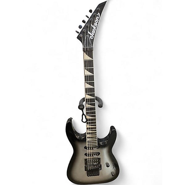 Used Jackson JS34Q Dinky Silverburst Solid Body Electric Guitar