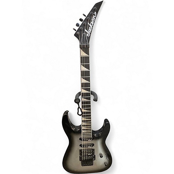 Used Jackson JS34Q Dinky Silverburst Solid Body Electric Guitar