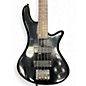 Used Schecter Guitar Research Deluxe 4 Diamond Series Black Electric Bass Guitar