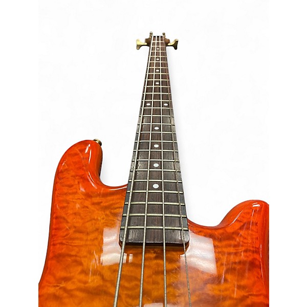 Used Spector Legend 4 Classic Amber Electric Bass Guitar Amber