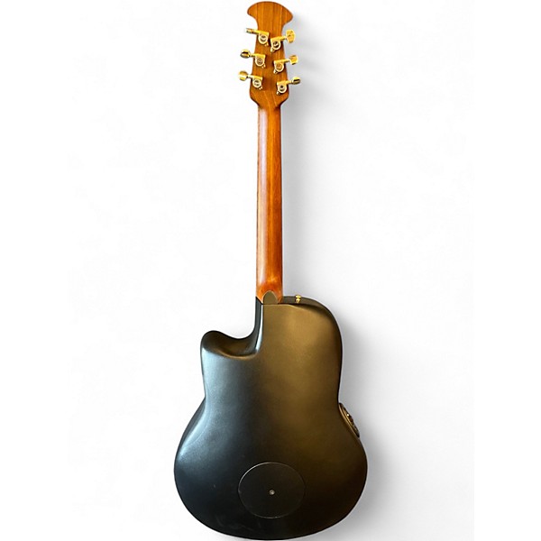Used Ovation CE44P Spalted Maple Acoustic Electric Guitar