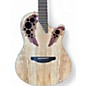 Used Ovation CE44P Spalted Maple Acoustic Electric Guitar