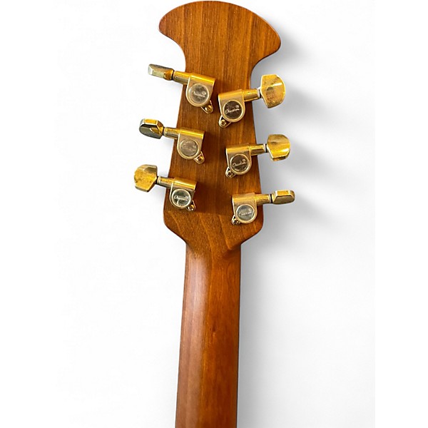 Used Ovation CE44P Spalted Maple Acoustic Electric Guitar
