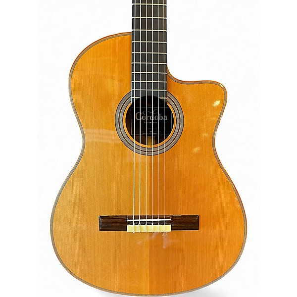 Used Cordoba Fusion Orchestra CE Natural Classical Acoustic Electric Guitar