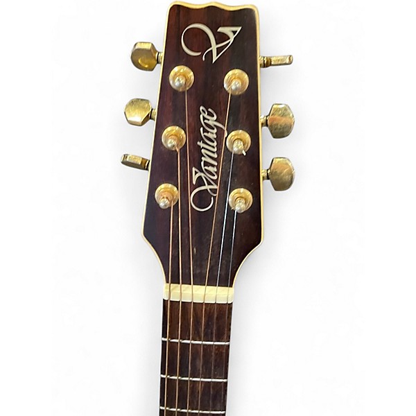 Used Vantage VS50 Natural Acoustic Guitar