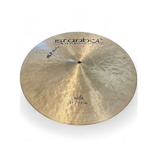 Used Istanbul Agop 21in Mel Lewis Signature Ride Cymbal
