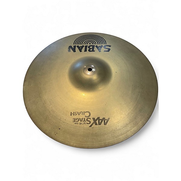 Used SABIAN 16in AAX Stage Crash Cymbal