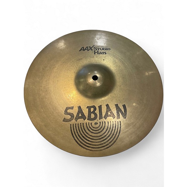 Used SABIAN 14in AAX STUDIO HATS Cymbal