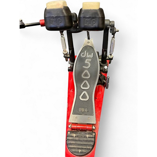 Used DW 5000 Series Double Double Bass Drum Pedal