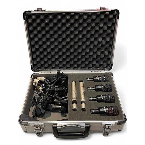 Used Audix 6 PIECE DRUM MIC SET Percussion Microphone Pack