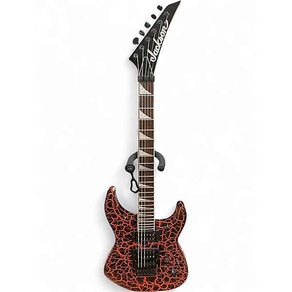 Used Jackson X-SERIES SOLOIST SLX Orange Solid Body Electric Guitar