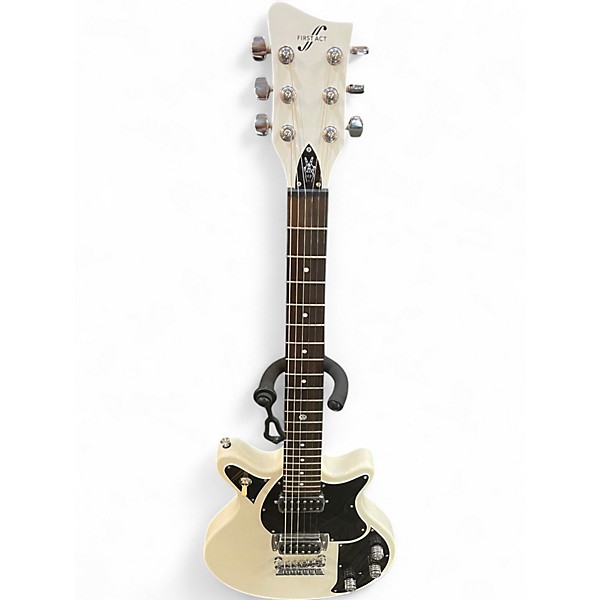 Used First Act VOLKSWAGEN Black and White Solid Body Electric Guitar