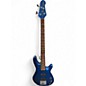 Used Yamaha BB-404 Blue Electric Bass Guitar