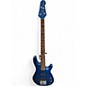 Used Yamaha BB-404 Blue Electric Bass Guitar
