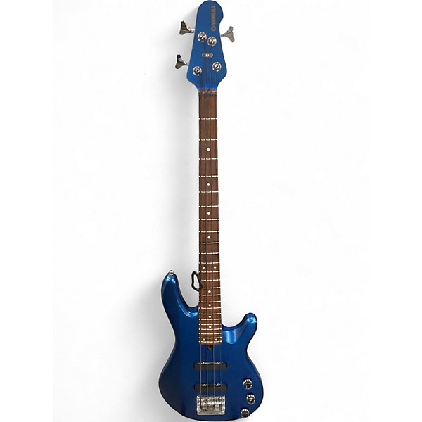 Used Yamaha BB-404 Blue Electric Bass Guitar