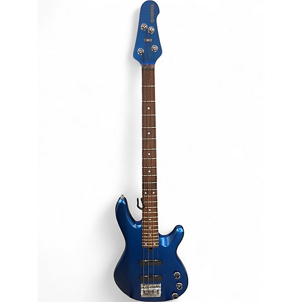 Used Yamaha BB-404 Blue Electric Bass Guitar