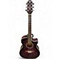 Used Crafter Guitars GCL-80 Purple Acoustic Guitar