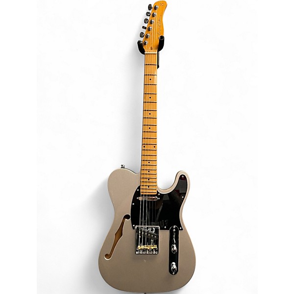 Used Sire T7TV Silver Hollow Body Electric Guitar