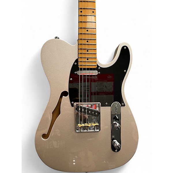Used Sire T7TV Silver Hollow Body Electric Guitar