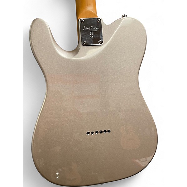 Used Sire T7TV Silver Hollow Body Electric Guitar