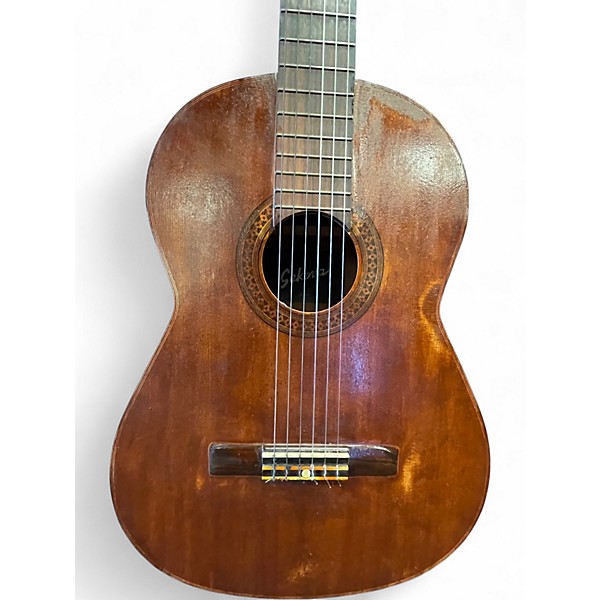 Used Sekova C600 Worn Natural Classical Acoustic Guitar