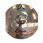 Used Zildjian 14in A CUSTOM HI-HAT CYMBALS Cymbal