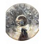 Used Zildjian 14in A CUSTOM HI-HAT CYMBALS Cymbal